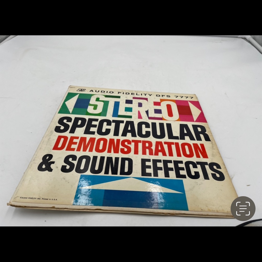 Vinyl LP Stereo Spectacular Demonstration & Sound Effects vinyl Marquette 1963